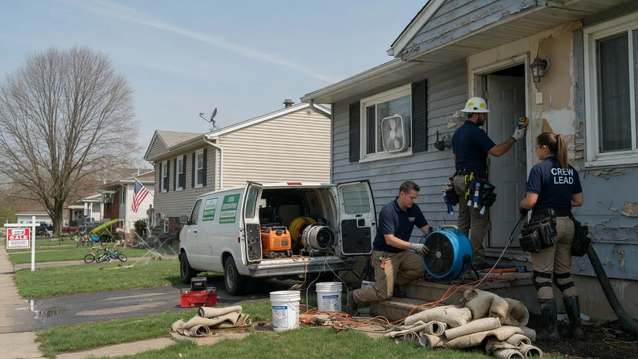 Flood Cleanup in Tumbling Shoals, AR near me